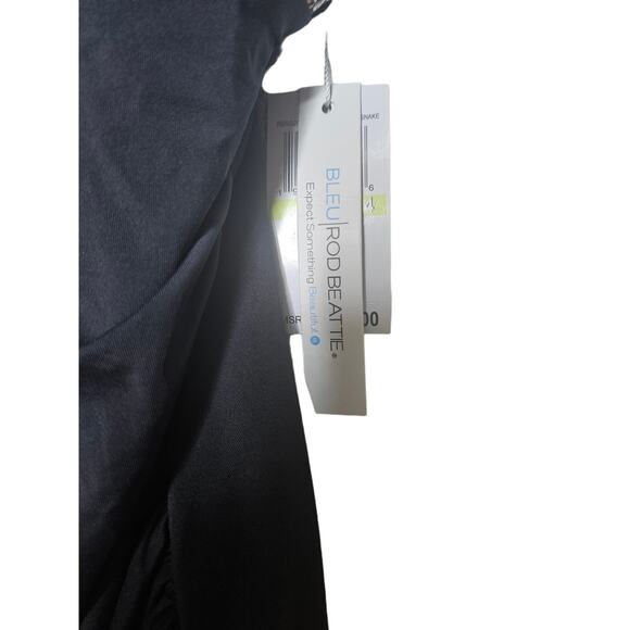 NEW Bleu Rod Beattie 4 Black Snakeskin Tankini Top Swimsuit Classic Beach Pool - Picture 4 of 4